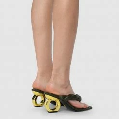 Kat Maconie Zazie Single Chain Heel Sandals