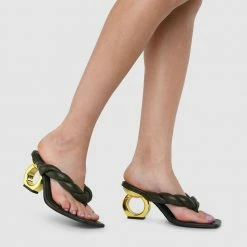 Kat Maconie Zazie Single Chain Heel Sandals