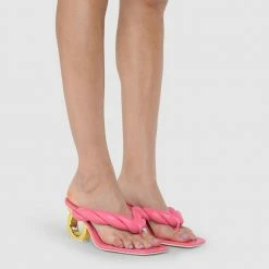 Kat Maconie New Arrivals Zazie Single Chain Heel Sandals