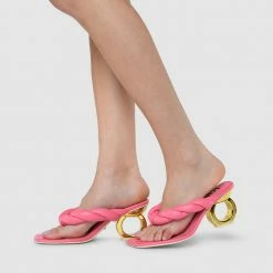 Kat Maconie New Arrivals Zazie Single Chain Heel Sandals