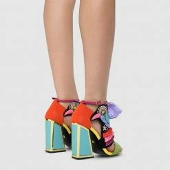 Kat Maconie Aya Kicker Frame Heel Sandals