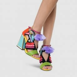 Kat Maconie Aya Kicker Frame Heel Sandals