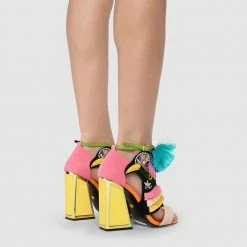 Kat Maconie Aya Kicker Frame Heel Sandals New Arrivals