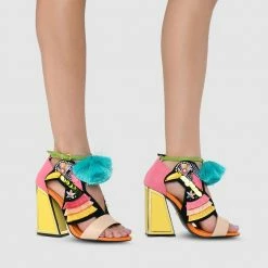 Kat Maconie Aya Kicker Frame Heel Sandals New Arrivals