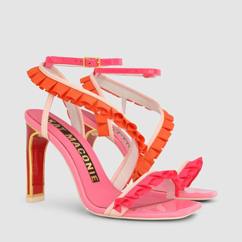 Kat Maconie Sandals Anika Straight Stiletto Heel Sandal 8 Kat Maconie Sandals Anika Straight Stiletto Heel Sandal
