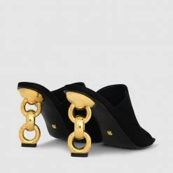Kat Maconie Kylie Multi Chain Heel Sandals