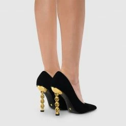 Kat Maconie Chain Heel Lydia Chain Stiletto