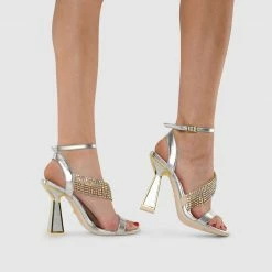 Kat Maconie Mila Hourglass Heel Sandal Sandals