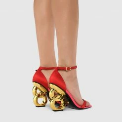 Kat Maconie Suzu Double Chain Heel Sandal