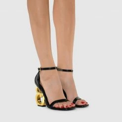 Kat Maconie Sandals Suzu Double Chain Heel Sandal