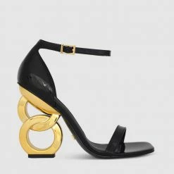 Kat Maconie Sandals Suzu Double Chain Heel Sandal
