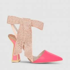Kat Maconie Bridal Shoes Yasmina Hourglass Heel Pumps