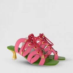 Kat Maconie Mid Heels Jaffa Kitten Heel Sandal