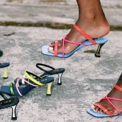 Kat Maconie Pari* Kitten Frame Heel Sandals