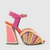 Kat Maconie New Arrivals Ariel Kicker Frame Heel Sandals