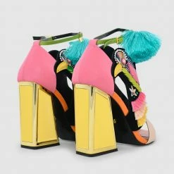 Kat Maconie Aya Kicker Frame Heel Sandals New Arrivals