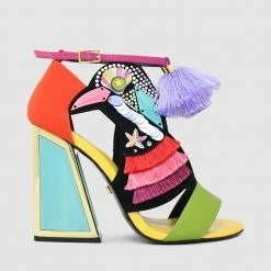 Deals Kat Maconie Store 14 Kat Maconie Aya Kicker Frame Heel Sandals