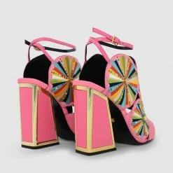 Kat Maconie Frida Kicker Frame Heel Sandals