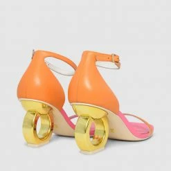 Kat Maconie Justine Single Chain Heel Sandals