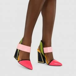 Kat Maconie New Arrivals Izzy Kicker Frame Heel