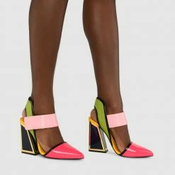 Kat Maconie New Arrivals Izzy Kicker Frame Heel