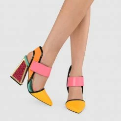Kat Maconie New Arrivals Izzy Kicker Frame Heel