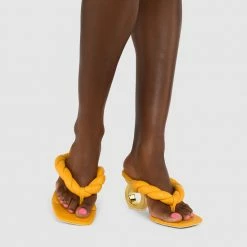 Kat Maconie New Arrivals Zazie Single Chain Heel Sandals