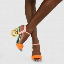 Kat Maconie Jade Double Chain Heel Sandals New Arrivals