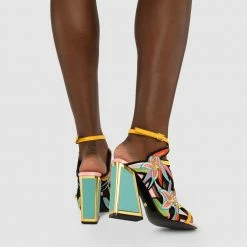 Kat Maconie Calypso Kicker Frame Heel Sandals