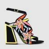 Kat Maconie Calypso Kicker Frame Heel Sandals