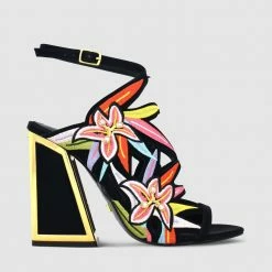 Kat Maconie Calypso Kicker Frame Heel Sandals