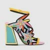 Kat Maconie Calypso Kicker Frame Heel Sandals
