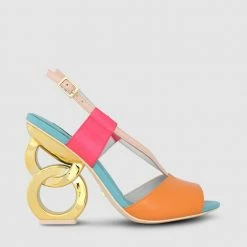 Deals Kat Maconie Store 20 Kat Maconie New Arrivals Halle Double Chain Heel Sandals