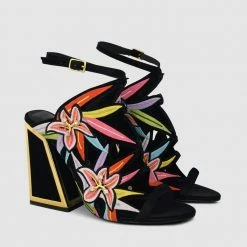 Kat Maconie Calypso Kicker Frame Heel Sandals
