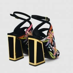 Kat Maconie Calypso Kicker Frame Heel Sandals