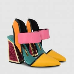 Kat Maconie New Arrivals Izzy Kicker Frame Heel