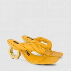 Kat Maconie New Arrivals Zazie Single Chain Heel Sandals