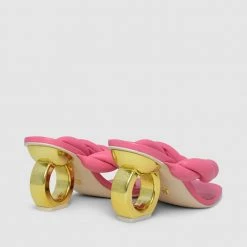 Kat Maconie New Arrivals Zazie Single Chain Heel Sandals