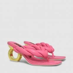 Kat Maconie New Arrivals Zazie Single Chain Heel Sandals