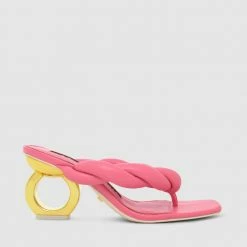 Kat Maconie New Arrivals Zazie Single Chain Heel Sandals