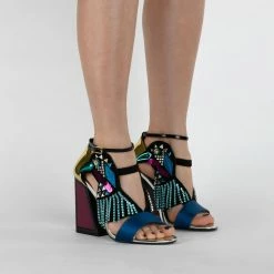 Kat Maconie High Heels Aya Kicker Heel Sandals*