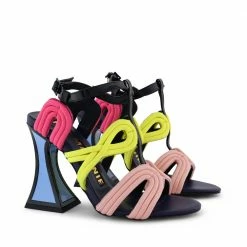 Kat Maconie Sissy* Flared Heel Sandals