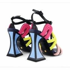 Kat Maconie Sissy* Flared Heel Sandals