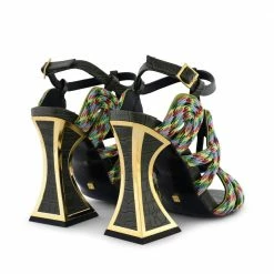 Kat Maconie Sissy Flared Heel Sandals*