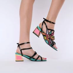 Kat Maconie Mid Heels Clemence Kicker Heel Sandal
