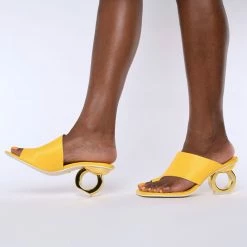 Kat Maconie Sigrid Chain Heel Sandals