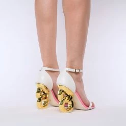 Kat Maconie High Heels Suzu Chain Heel Sandals