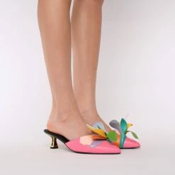 Kat Maconie Mid Heels Arti Kitten Heel Sandal