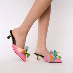 Kat Maconie Mid Heels Arti Kitten Heel Sandal