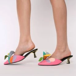 Kat Maconie Mid Heels Arti Kitten Heel Sandal